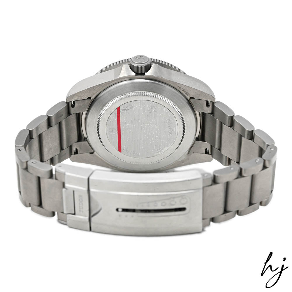 Tudor Men's Pelagos Titanium 42mm Black Dot Dial Watch Reference #: 25500TN - Happy Jewelers Fine Jewelry Lifetime Warranty