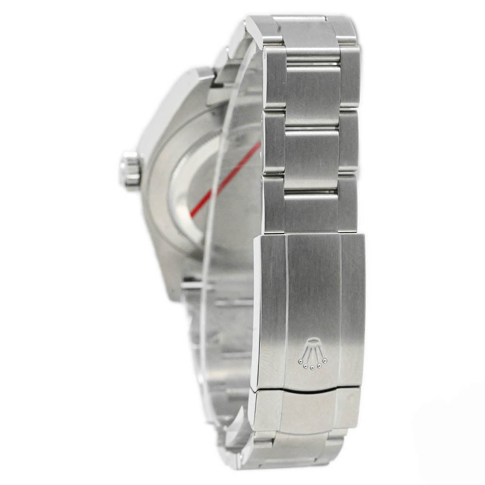 Rolex Men's Air-King Stainless Steel 40mm Black Arabic Dial Watch Ref #116900 - Happy Jewelers Fine Jewelry Lifetime Warranty