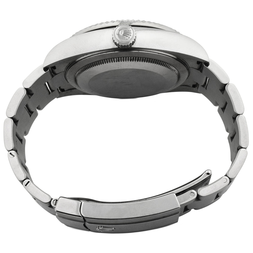 Rolex Men's Sky-Dweller Stainless Steel 42mm White Stick Dial Watch Reference #: 326934 - Happy Jewelers Fine Jewelry Lifetime Warranty