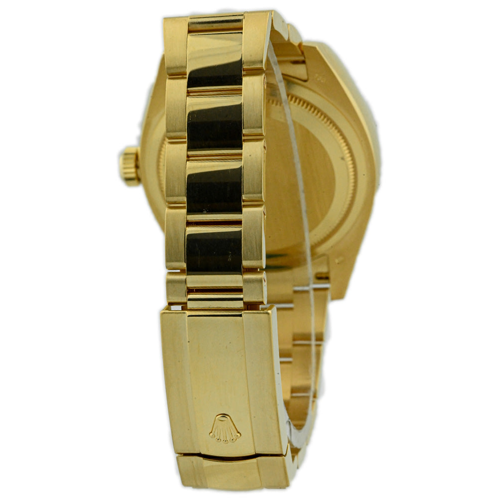 Load image into Gallery viewer, Rolex Mens Sky-Dweller 18K Yellow Gold 42mm White Stick Watch Reference #: 326938 - Happy Jewelers Fine Jewelry Lifetime Warranty
