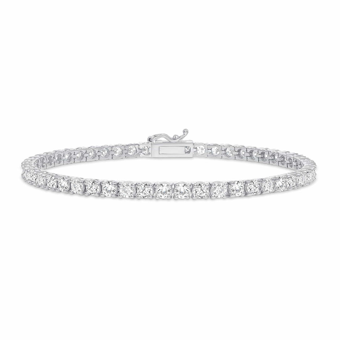 Natural Diamond Tennis Bracelet – Happy Jewelers