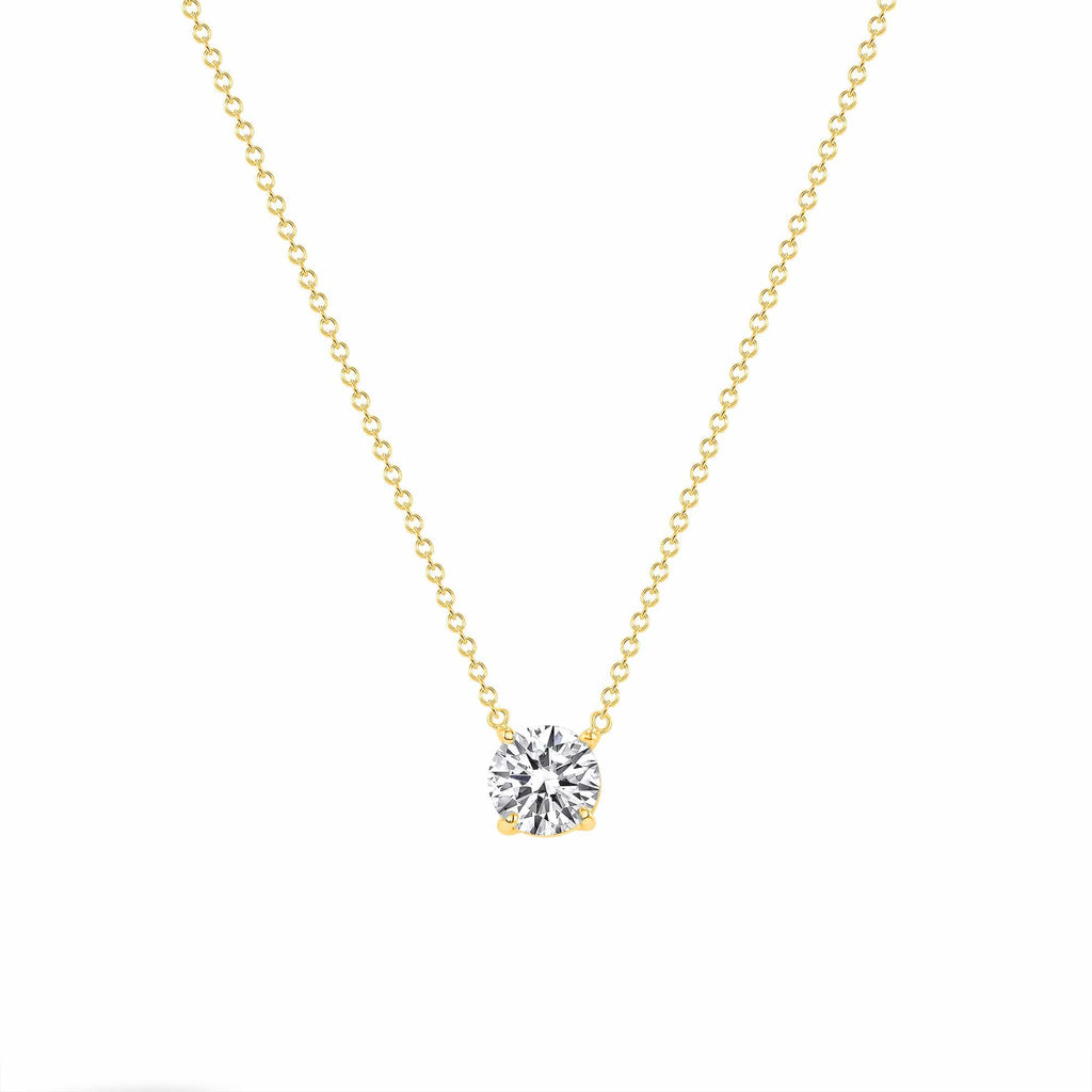 Diamond Solitaire Pendant - Happy Jewelers Fine Jewelry Lifetime Warranty