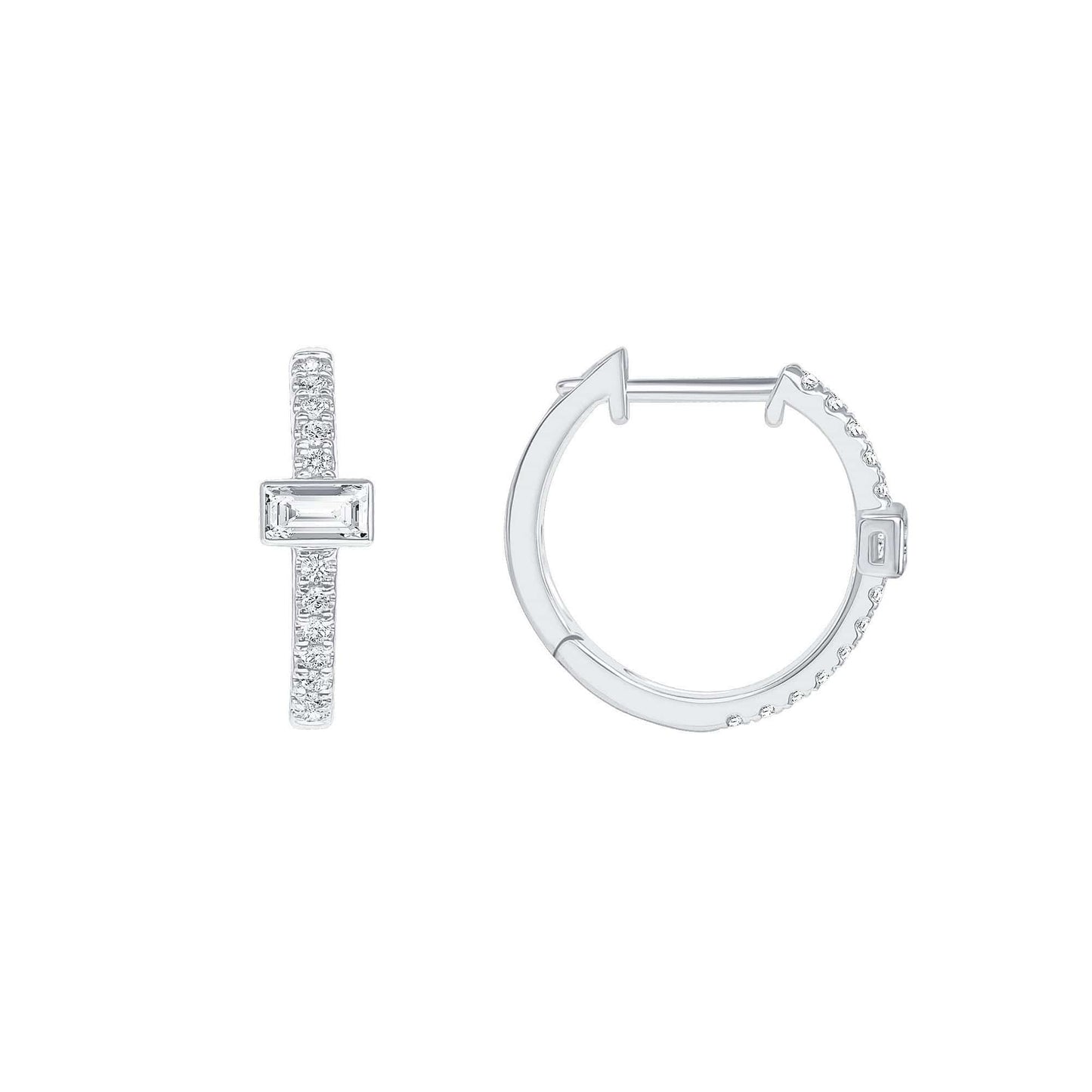 The Starla Huggies - Happy Jewelers Fine Jewelry Lifetime Warranty