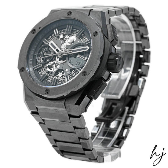 Load image into Gallery viewer, Hublot Men&amp;#39;s Big Bang Black Ceramic 42mm Skeleton Stick Dial Watch Reference #: 451.CX.1140.CX - Happy Jewelers Fine Jewelry Lifetime Warranty
