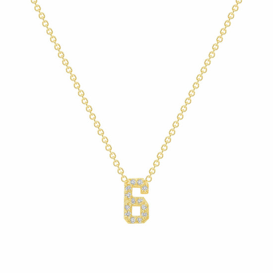 Diamond Number Necklace - Happy Jewelers Fine Jewelry Lifetime Warranty