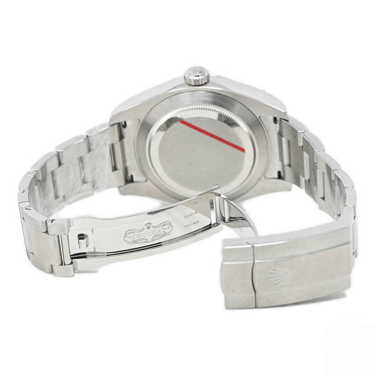 Rolex Men's Air-King Stainless Steel 40mm Black Arabic Dial Watch Ref #116900 - Happy Jewelers Fine Jewelry Lifetime Warranty