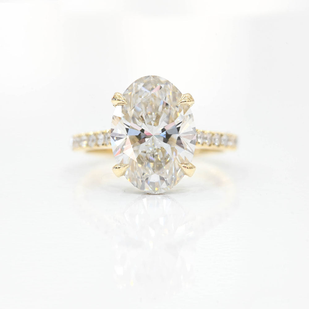 Lab Created Oval Engagement Rings – Page 2 – Happy Jewelers