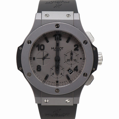 Hublot Big Bang Grey Titanium 44mm Grey Chronograph Dial Watch Reference# 301.AI.460.RX - Happy Jewelers Fine Jewelry Lifetime Warranty