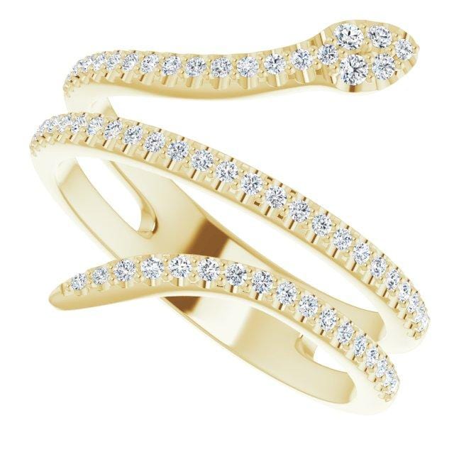 Diamond Snake Ring - Happy Jewelers Fine Jewelry Lifetime Warranty