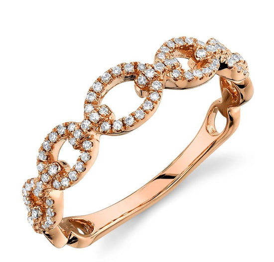 Diamond Chain Band - Happy Jewelers Fine Jewelry Lifetime Warranty