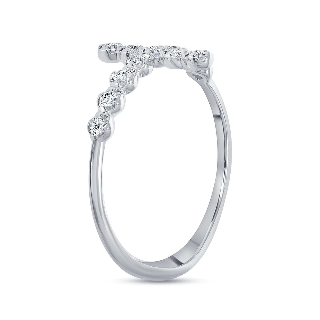 Large Bubble Cross Ring - Happy Jewelers Fine Jewelry Lifetime Warranty