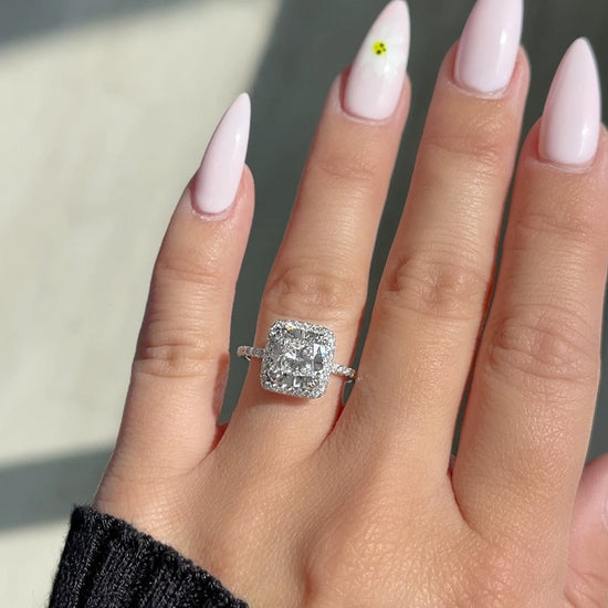 Engagement Ring Wednesday | 2.51 Cushion Cut Lab Created Diamond - Happy Jewelers Fine Jewelry Lifetime Warranty