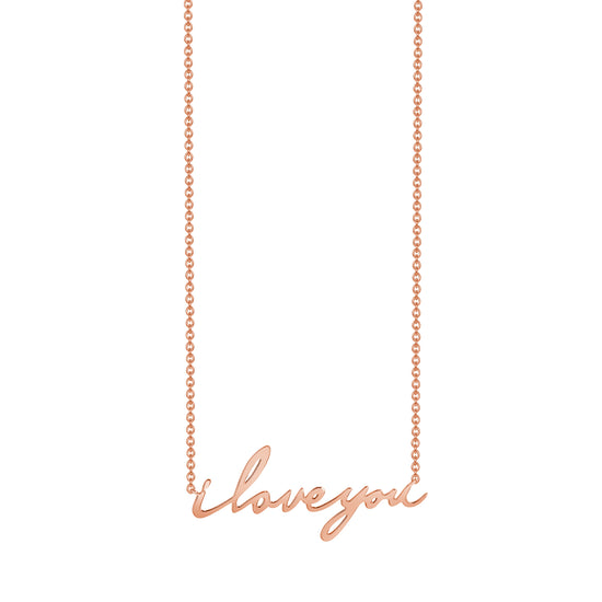 The 'I Love You' Necklace - Happy Jewelers Fine Jewelry Lifetime Warranty