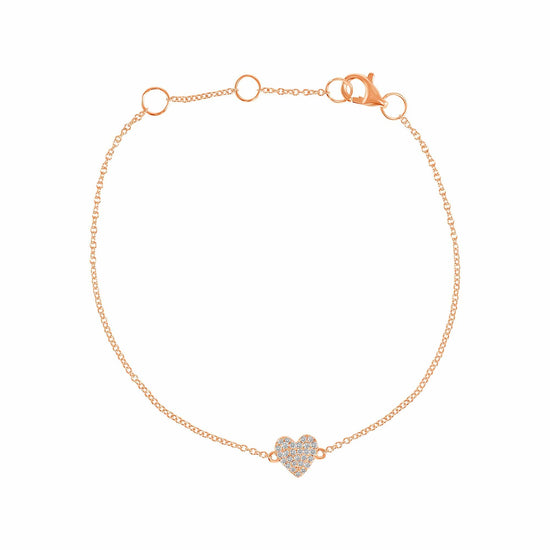 Mini Heart Bracelet - Happy Jewelers Fine Jewelry Lifetime Warranty