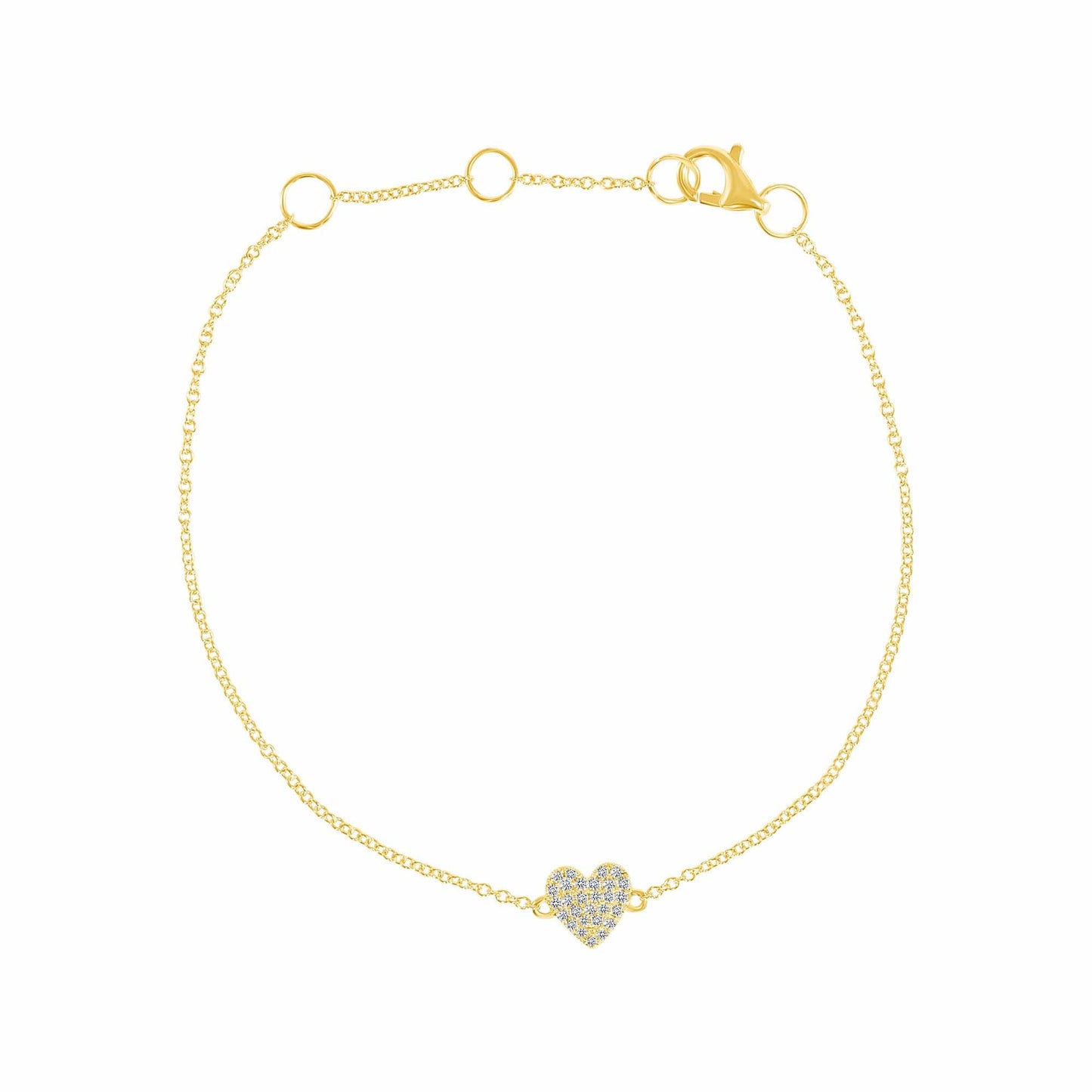 Mini Heart Bracelet - Happy Jewelers Fine Jewelry Lifetime Warranty