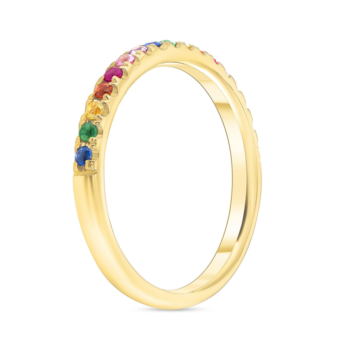 The Rainbow Ring - Happy Jewelers Fine Jewelry Lifetime Warranty