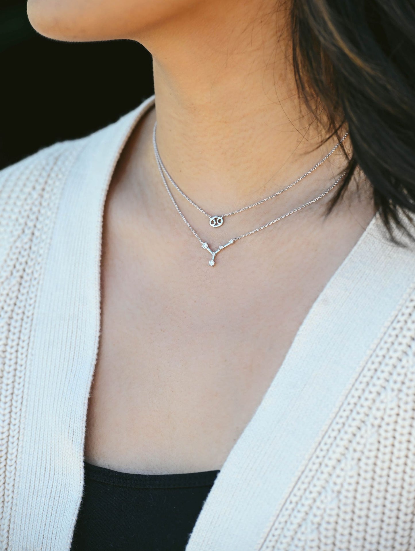 Diamond Constellation Zodiac Necklace – Happy Jewelers | Ketten ohne Anhänger
