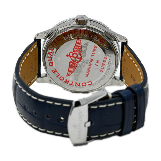 Load image into Gallery viewer, Breitling Unisex Navitimer Stainless Steel 38mm Blue Stick Dial Watch Reference #: A17325 - Happy Jewelers Fine Jewelry Lifetime Warranty
