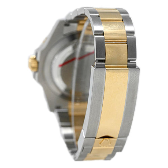 Rolex Men's Submariner Date 18K Yellow Gold & Steel 41mm Black Dot Dial Watch Reference #: 126613LN - Happy Jewelers Fine Jewelry Lifetime Warranty