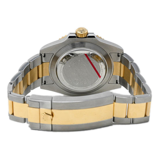 Rolex Men's Submariner Date 18K Yellow Gold & Steel 41mm Black Dot Dial Watch Reference #: 126613LN - Happy Jewelers Fine Jewelry Lifetime Warranty