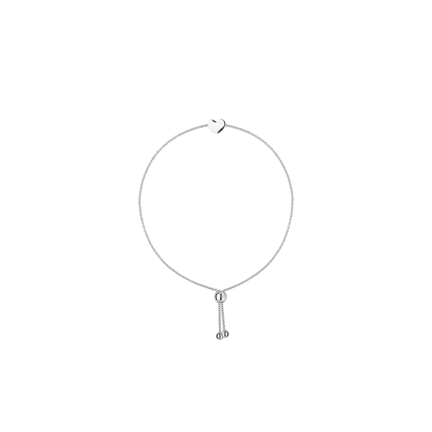 Load image into Gallery viewer, Adjustable Heart Bracelet - Happy Jewelers Fine Jewelry Lifetime Warranty
