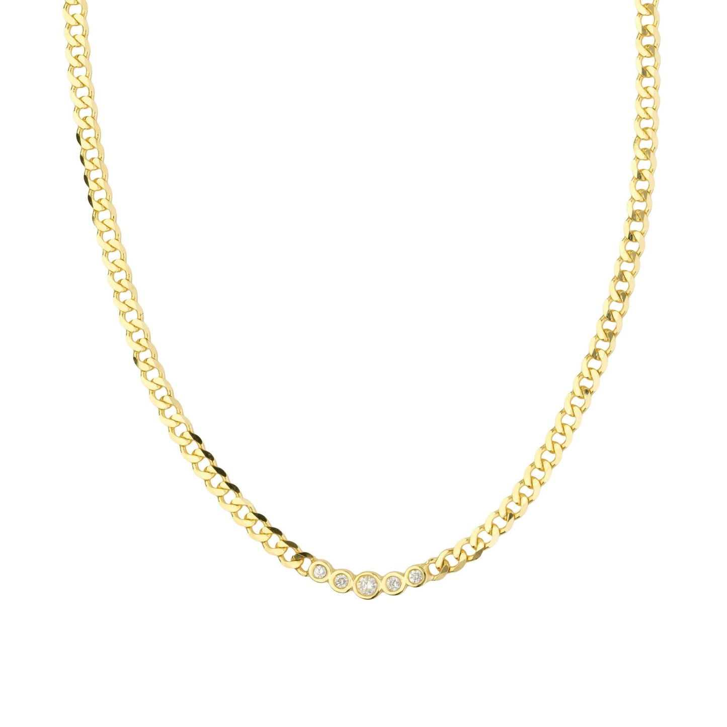 Diamond Bezel Chain - Happy Jewelers Fine Jewelry Lifetime Warranty