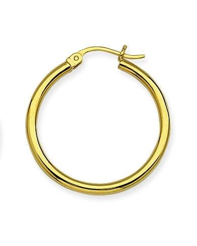 2.0mm Small Polished Hoops - Happy Jewelers Fine Jewelry Lifetime Warranty