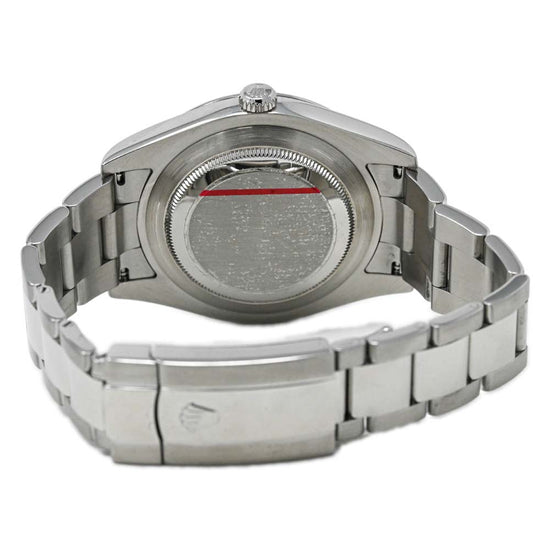 Rolex Mens Datejust Stainless Steel 41mm Blue Roman Dial Watch Reference #: 116334 - Happy Jewelers Fine Jewelry Lifetime Warranty