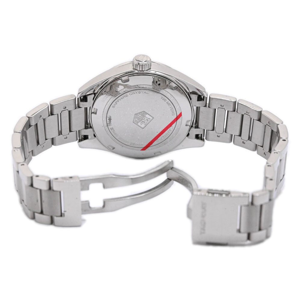 Tag Heuer Ladies Carrera Stainless Steel 32mm White MOP Stick Dial Watch Ref# WAR1311.BA0778 - Happy Jewelers Fine Jewelry Lifetime Warranty