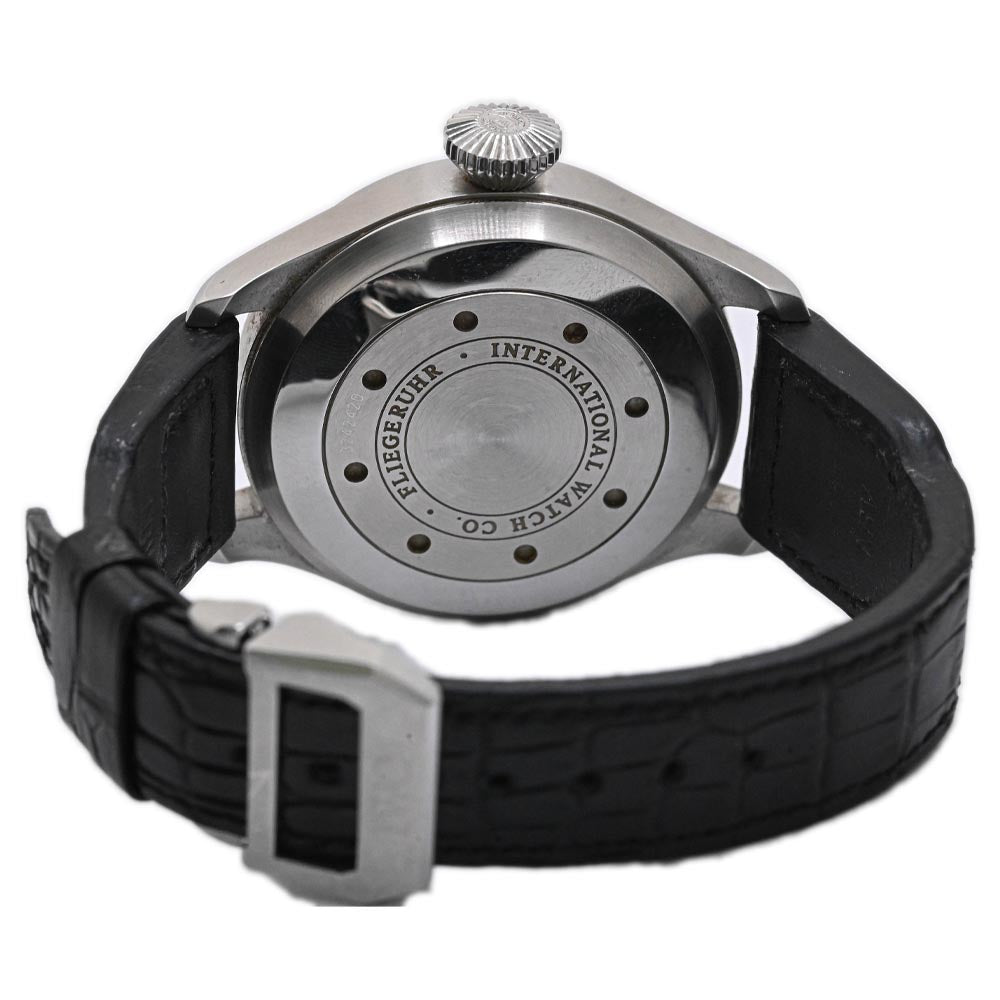 IWC Men's Big Pilot Stainless Steel 46mm Black Dial Watch Reference #: IW500401 - Happy Jewelers Fine Jewelry Lifetime Warranty