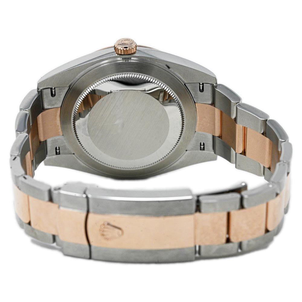 Rolex Men's Datejust 41 18K Rose Gold & Steel 41mm Wimbledon Dial Watch Reference #: 126331 - Happy Jewelers Fine Jewelry Lifetime Warranty