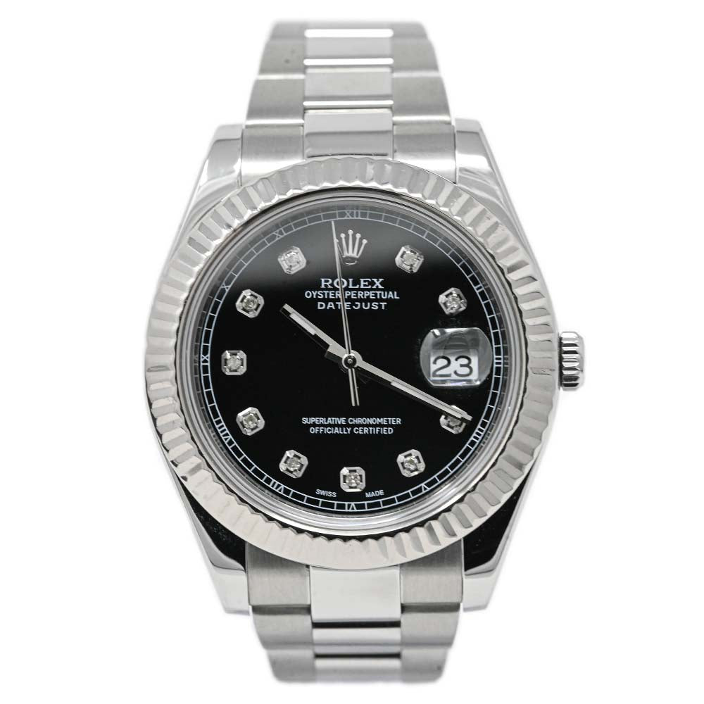 Rolex datejust ii diamond on sale dial