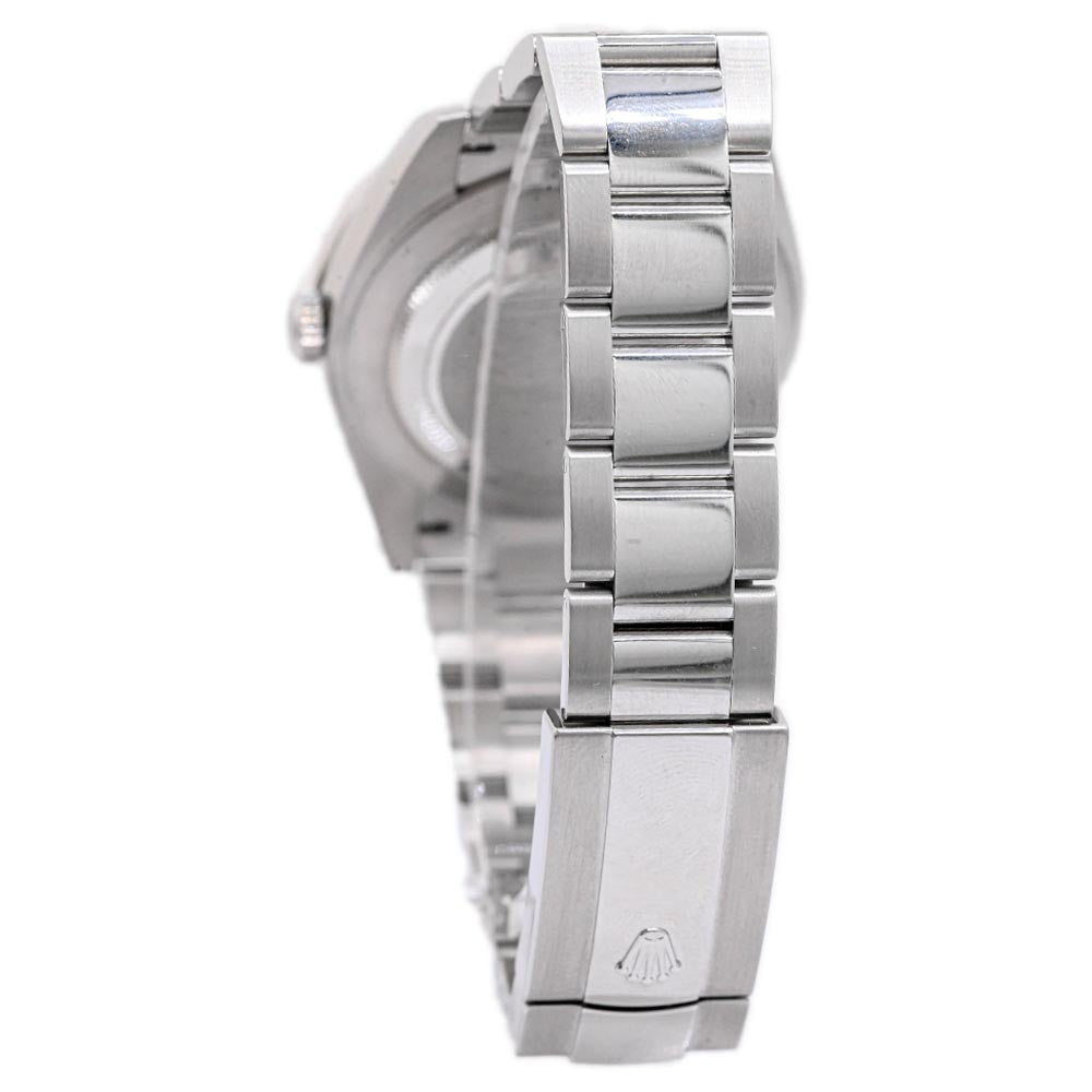 Rolex Men's Datejust 41 Stainless Steel 41mm Silver Stick Dial Watch Reference #: 126334 - Happy Jewelers Fine Jewelry Lifetime Warranty