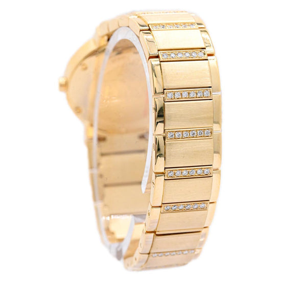 Piaget Men's Polo Yellow Gold 28mm White Dial Watch Reference #: 27500 - Happy Jewelers Fine Jewelry Lifetime Warranty