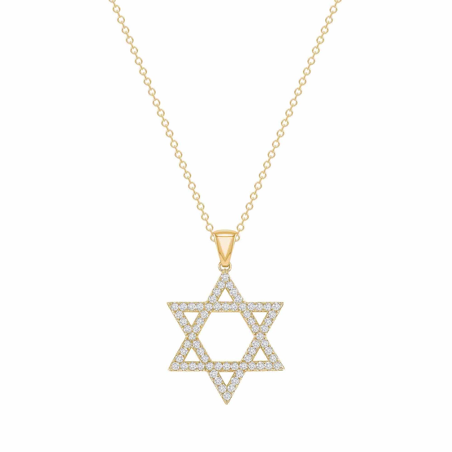 Load image into Gallery viewer, Star of David Necklace - Happy Jewelers Fine Jewelry Lifetime Warranty
