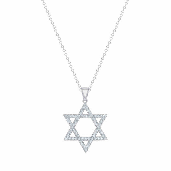 Load image into Gallery viewer, Star of David Necklace - Happy Jewelers Fine Jewelry Lifetime Warranty
