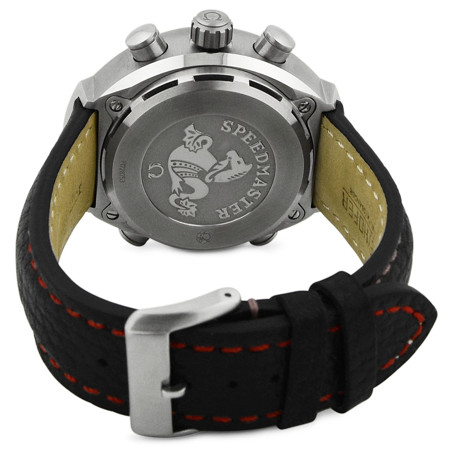 Omega Mens Speedmaster Spacemaster Z-33 Titanium 43mm Digital Dial Watch Reference #: 325.92.43.79.01.001 - Happy Jewelers Fine Jewelry Lifetime Warranty