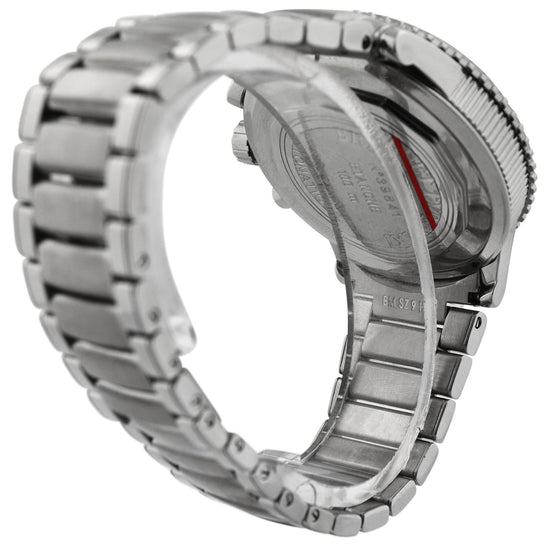 Breguet Mens Type XXI Flyback Chronograph Stainless Steel 42mm Ruthenium Arabic Dial Watch - Happy Jewelers Fine Jewelry Lifetime Warranty