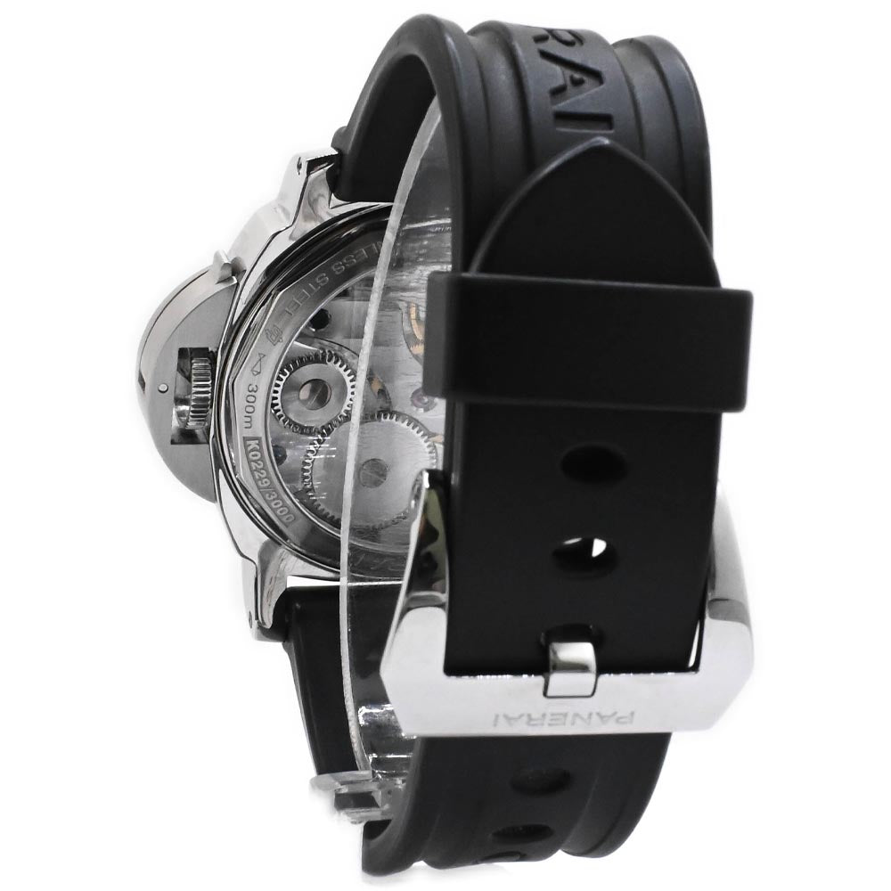 Panerai Men's Luminor Marina 44mm Black Dial Watch Reference #: PAM0111 - Happy Jewelers Fine Jewelry Lifetime Warranty
