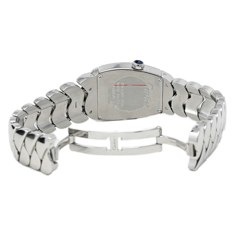Load image into Gallery viewer, Cartier Ladies La Dona Stainless Steel 29x27mm White Roman Dial Watch Ref #: W660022I - Happy Jewelers Fine Jewelry Lifetime Warranty

