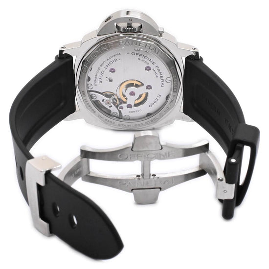 Panerai Men's Luminor Marina 44mm Black Dial Watch Ref# PAM00510 - Happy Jewelers Fine Jewelry Lifetime Warranty