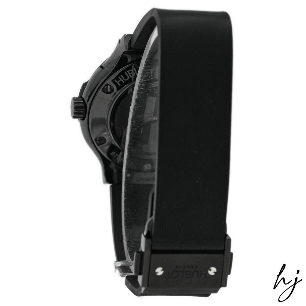 Hublot Classic Fusion Black Ceramic 38mm Black Stick Dial Watch Refere –  Happy Jewelers