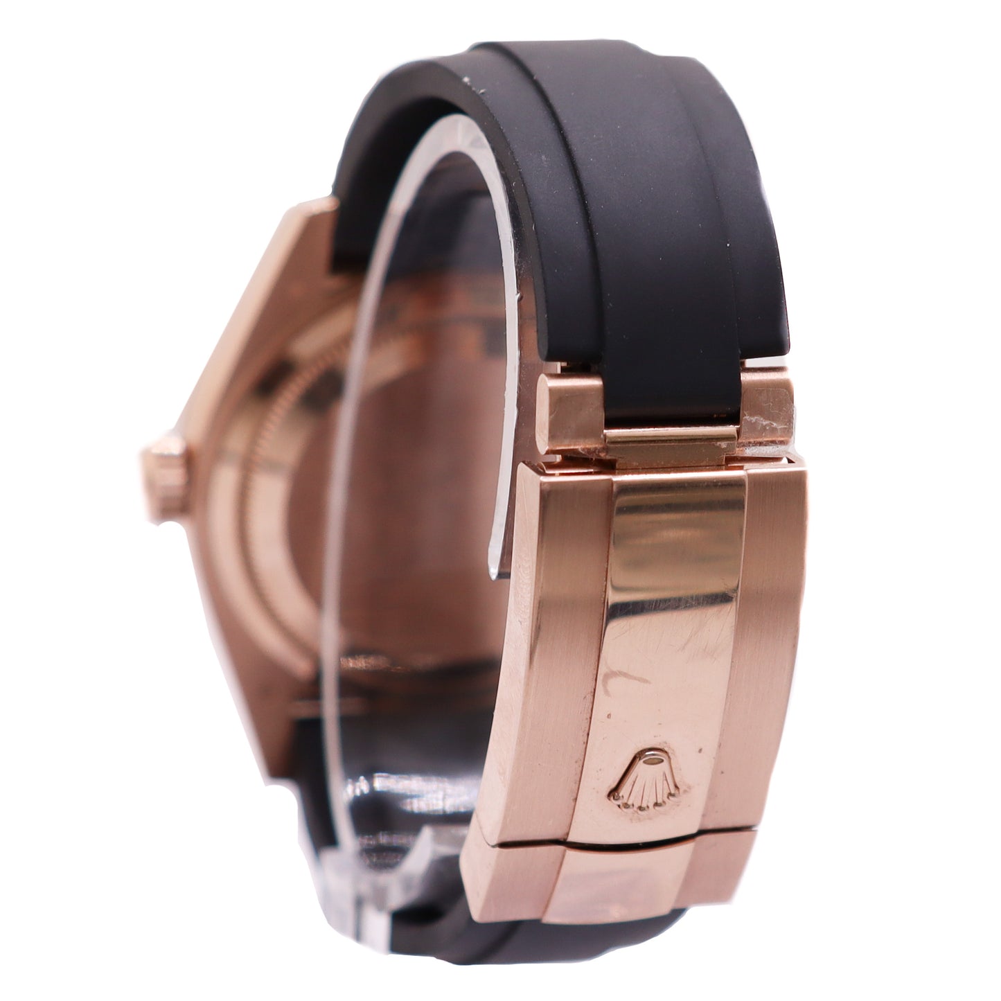 Rolex Men's Sky-Dweller 18K Rose Gold 42mm Chocolate Stick Dial Watch Ref #326235 - Happy Jewelers Fine Jewelry Lifetime Warranty