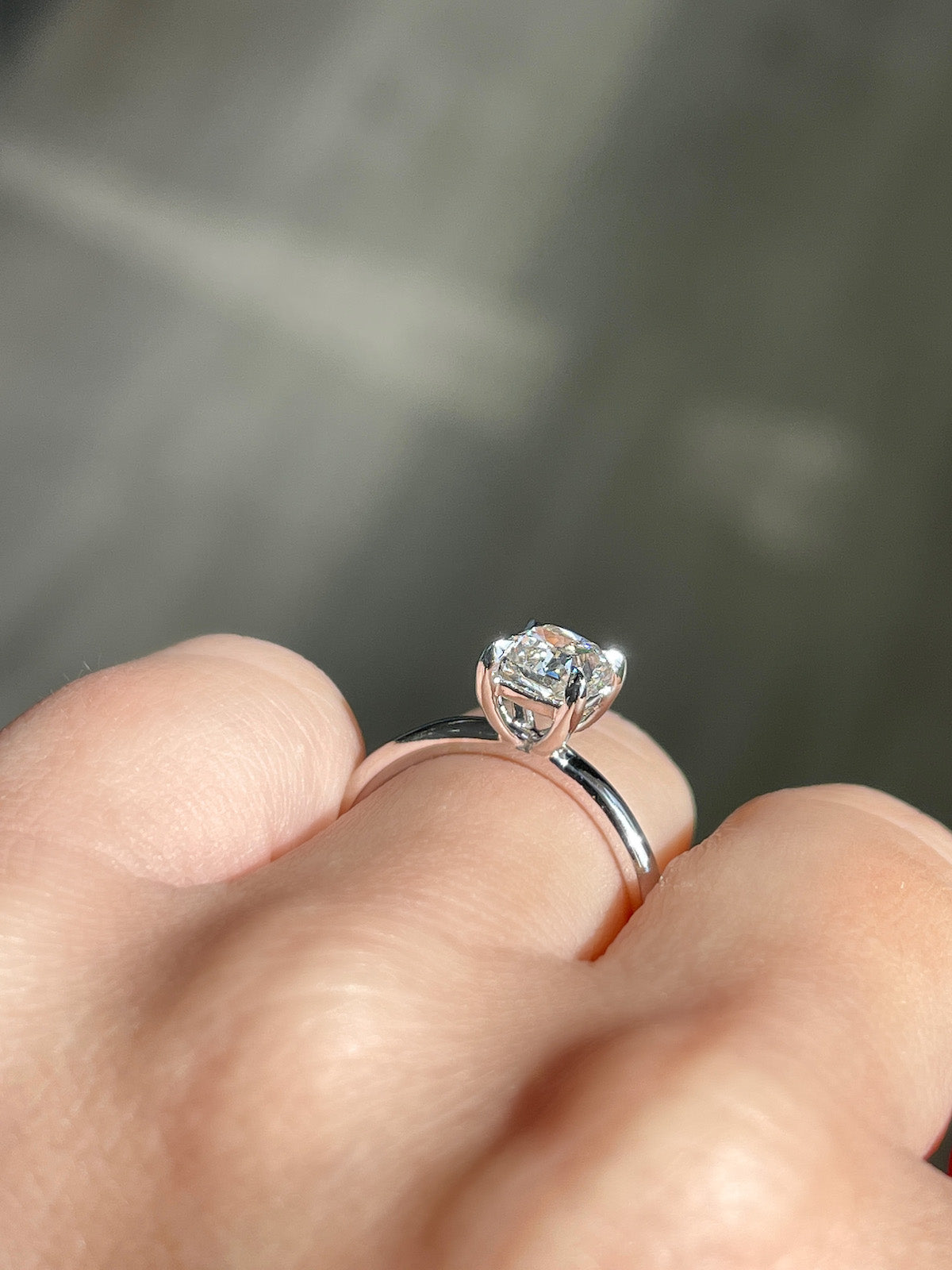 1.01 Cushion Cut Diamond | D color SI1 clarity | Engagement Ring Wednesday - Happy Jewelers Fine Jewelry Lifetime Warranty