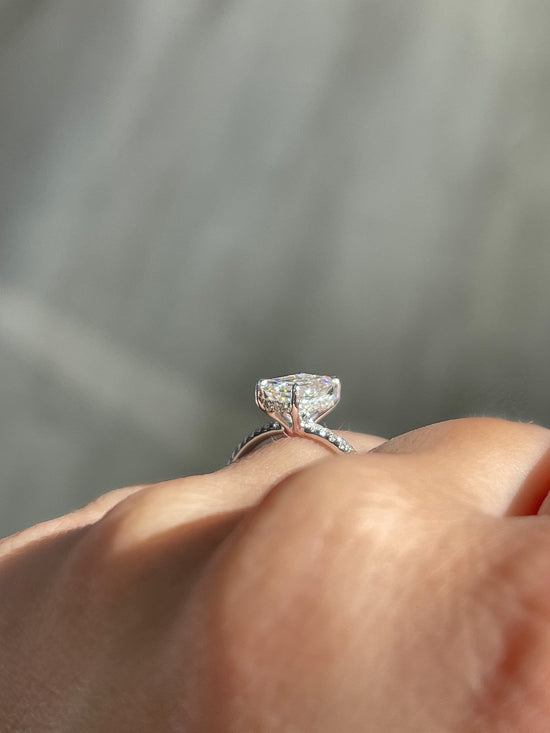 Engagement Ring Wednesday | 0.94 Emerald Cut Diamond - Happy Jewelers Fine Jewelry Lifetime Warranty