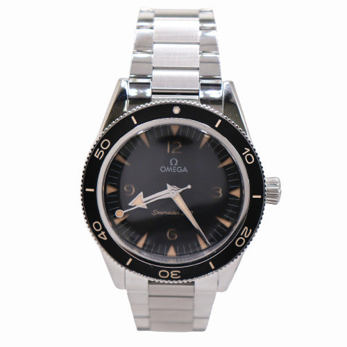 Load image into Gallery viewer, Omega Men&amp;#39;s Seamaster Stainless Steel 41mm Black Dial Watch Reference #234.30.40.20.01.001 - Happy Jewelers Fine Jewelry Lifetime Warranty

