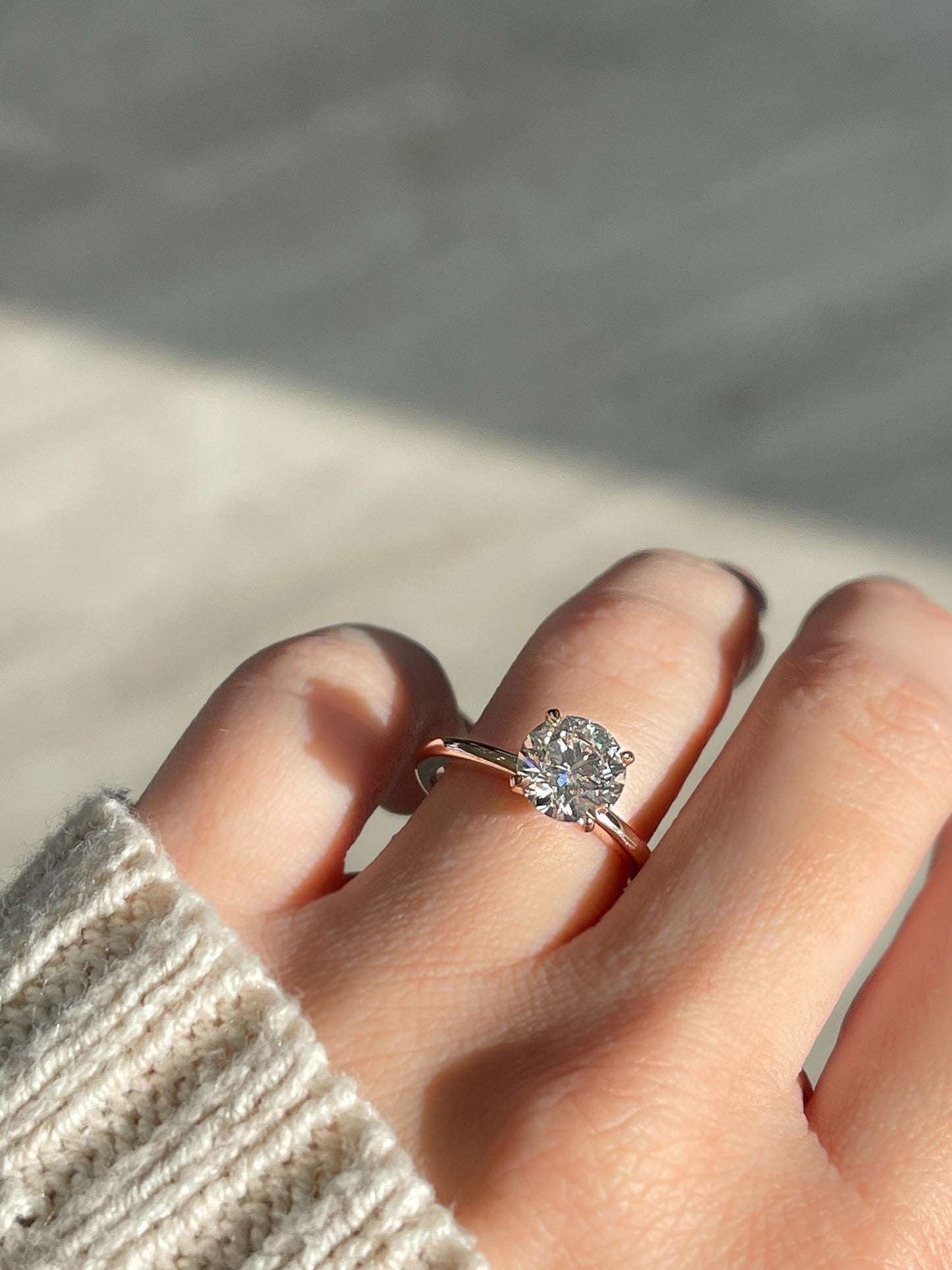 3.5 Carat Lab Grown Diamond Engagement Rings