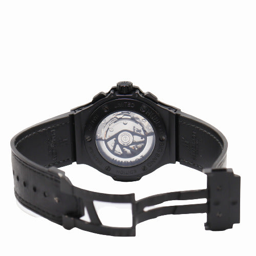 Hublot Men's Big Bang Aero Black Ceramic Carbon 44mm Black Skull Dial Watch Reference# 311.CQ.1110.VR.FDK15 - Happy Jewelers Fine Jewelry Lifetime Warranty