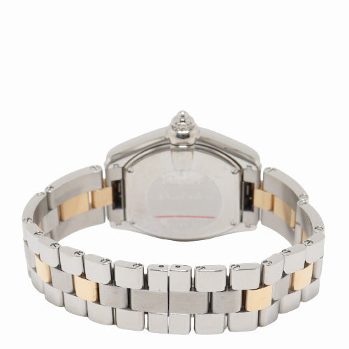 Cartier Ladies Roadster Stainless Steel and Yellow Gold 31mm Silver Roman Dial Watch Reference# 2675 - Happy Jewelers Fine Jewelry Lifetime Warranty