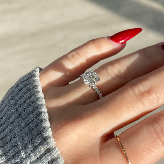 1.50 Round Diamond Engagement Ring - Happy Jewelers Fine Jewelry Lifetime Warranty